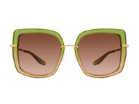 Sunglasses Margret - Light Green/Other & Gradient Brown
