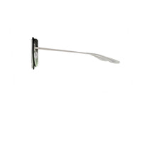Sunglasses Halima - Shiny Rhodium & Gradient Green