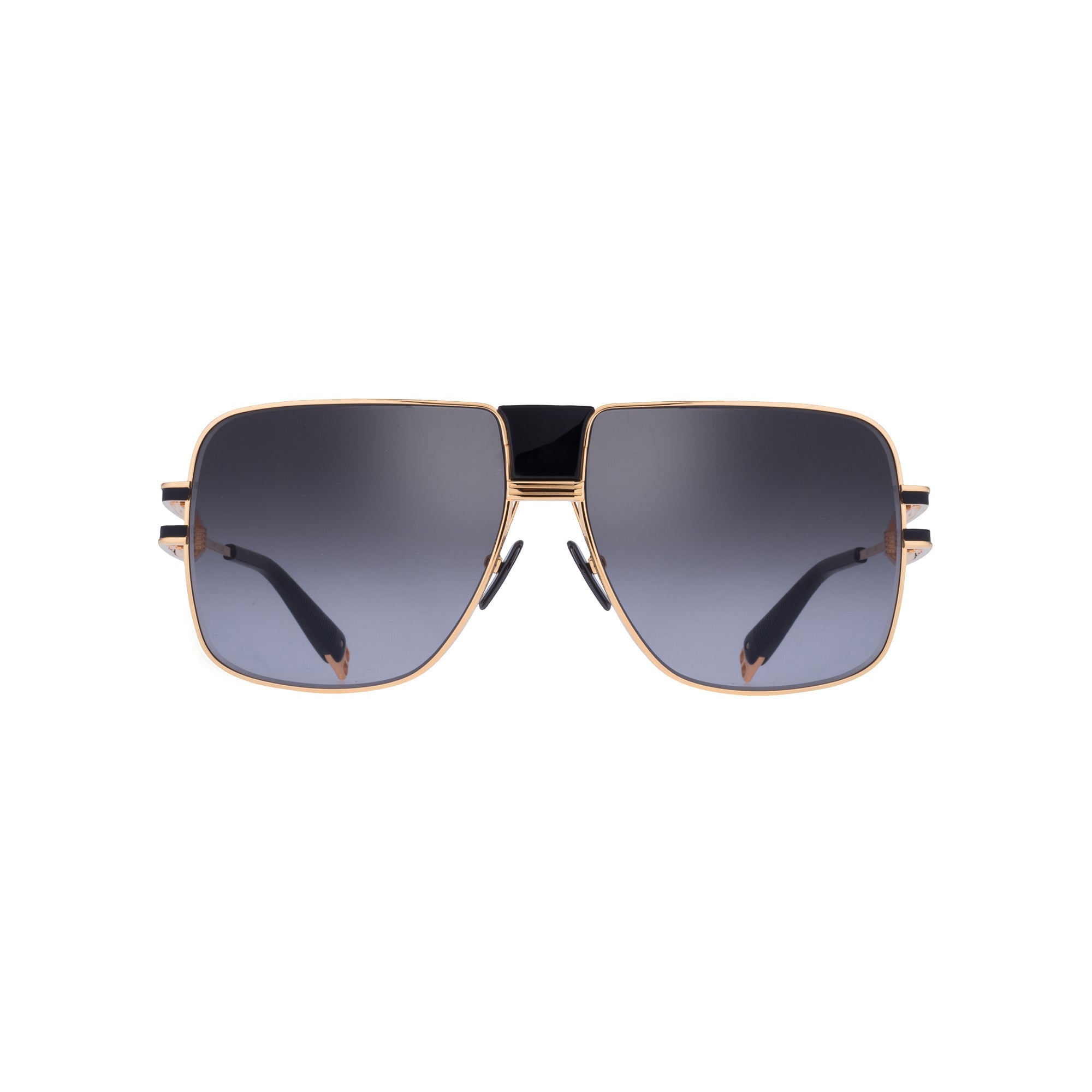 Gold Matte Black Black 1914 Lunettes de soleil