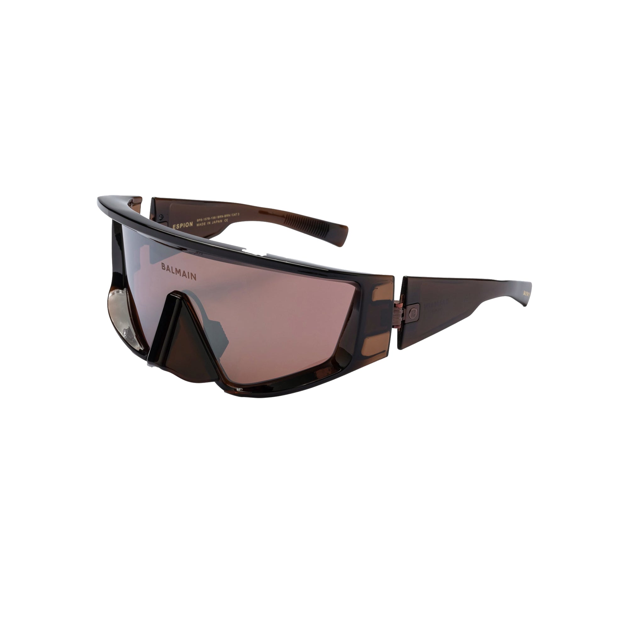 Crystal Brown Brown ESPION Lunettes de soleil