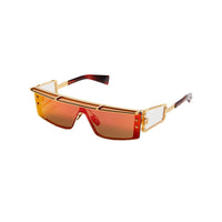 Gold Red Swirl Side Lens w /PB pattern WONDER BOY III Lunettes de soleil