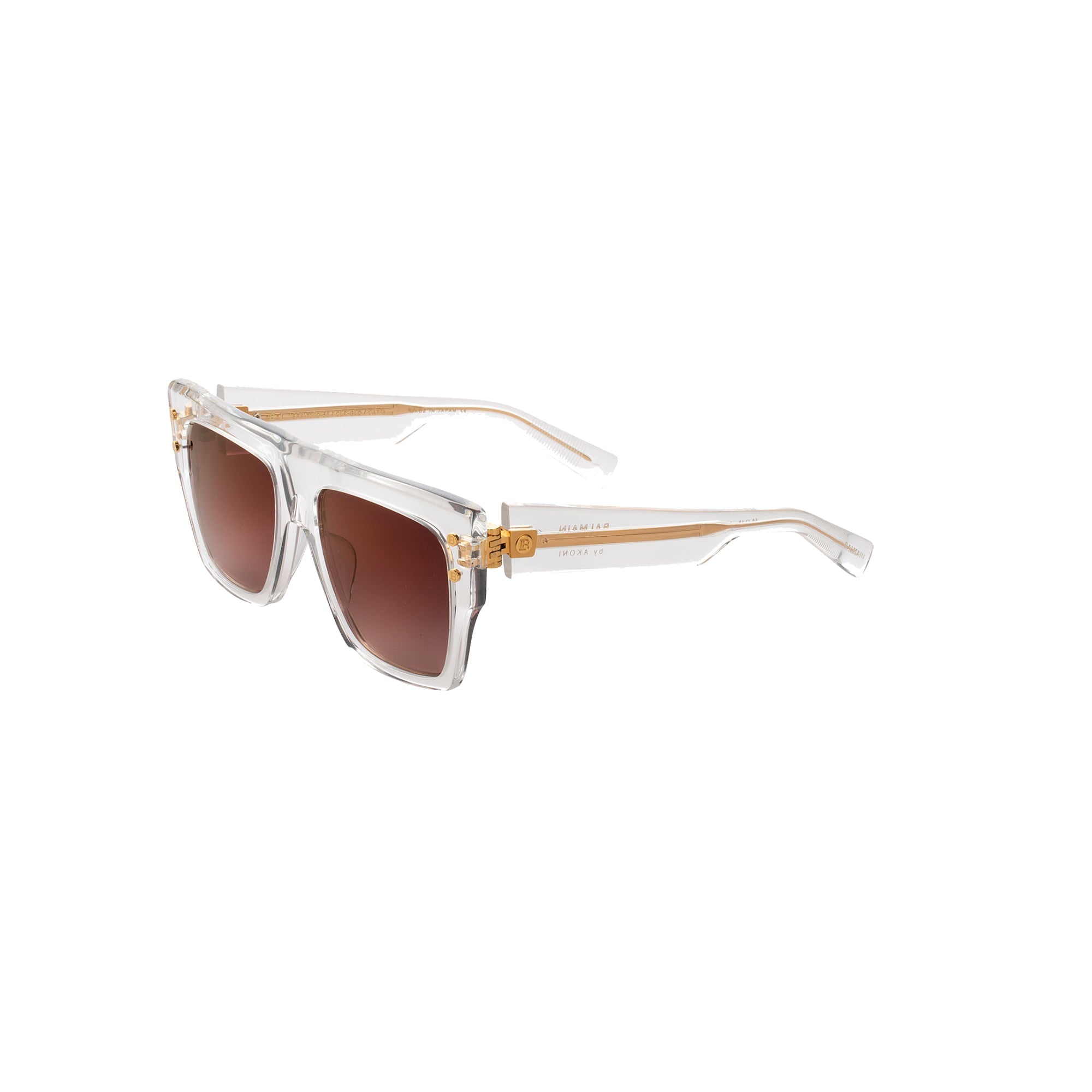 Lunettes de soleil mixtes B I - Crystal & Gold