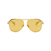 Gold Matte Gold Bone CAPITAINE Lunettes de soleil
