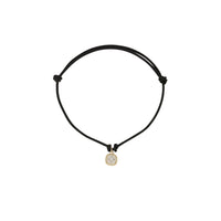 Bracelet en or jaune sertie de diamant - Diamant