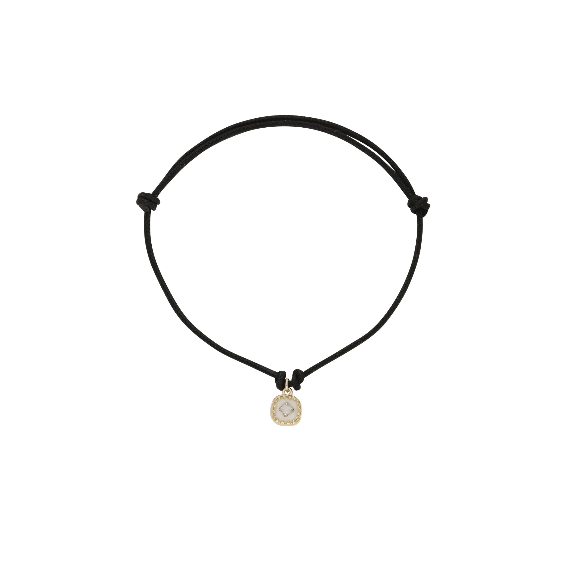 Bracelet en or jaune sertie de diamant - Diamant