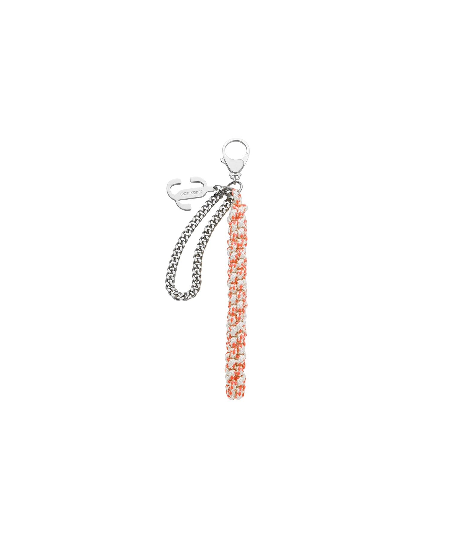 Bijou de sac Braided - Orange, Candy Pink & Silver
