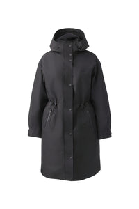 Parka mi-longue Breer à capuche - Black