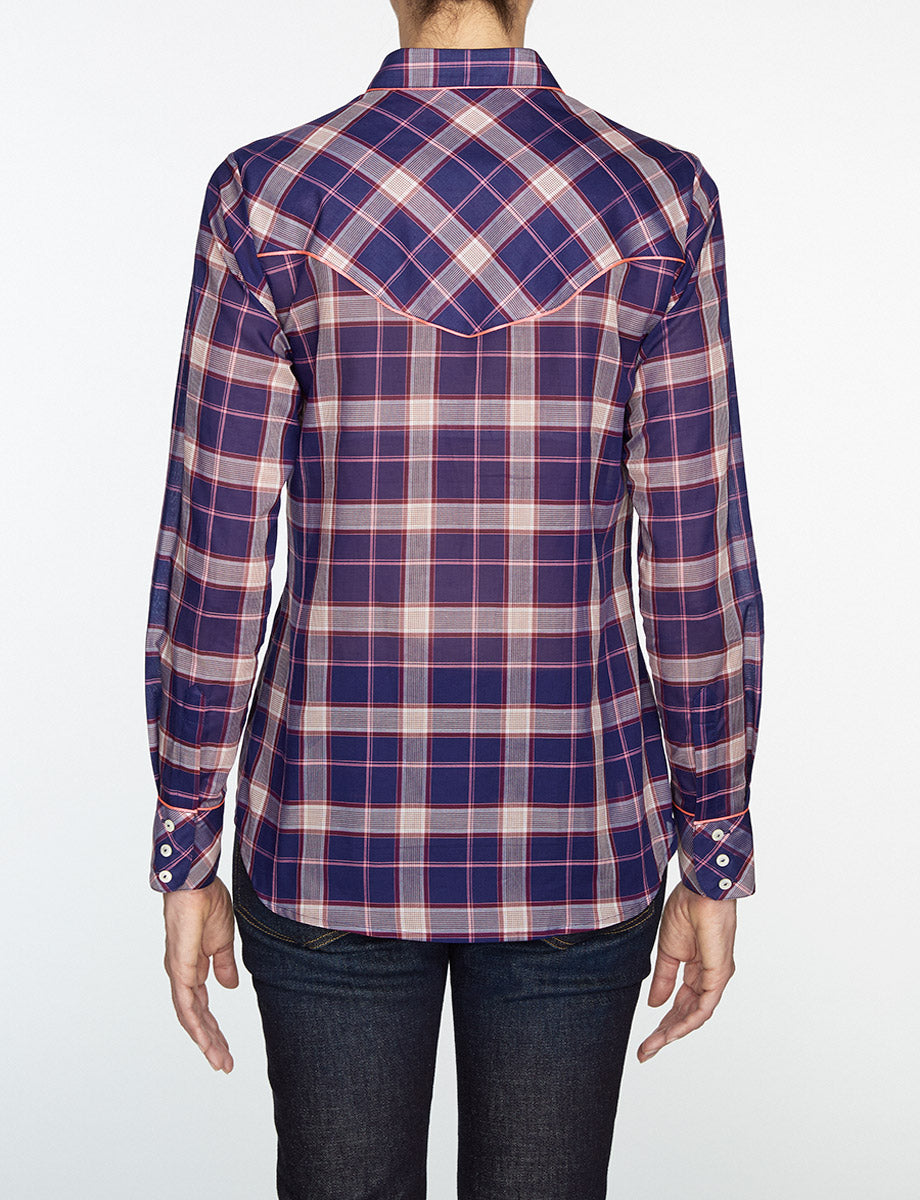 9qty RELIQUAT 95€ 0%  / Chemise boutonnée Brenda - Purple Multicolor