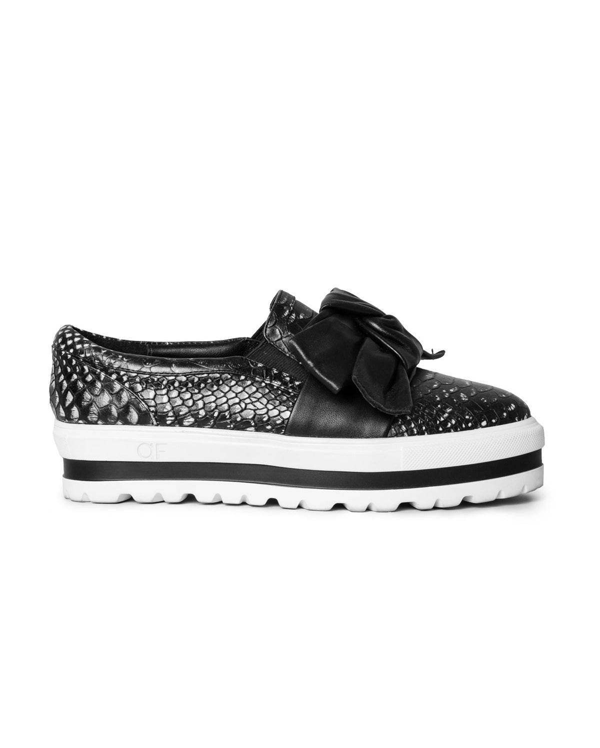 Baskets Brice en cuir - Black