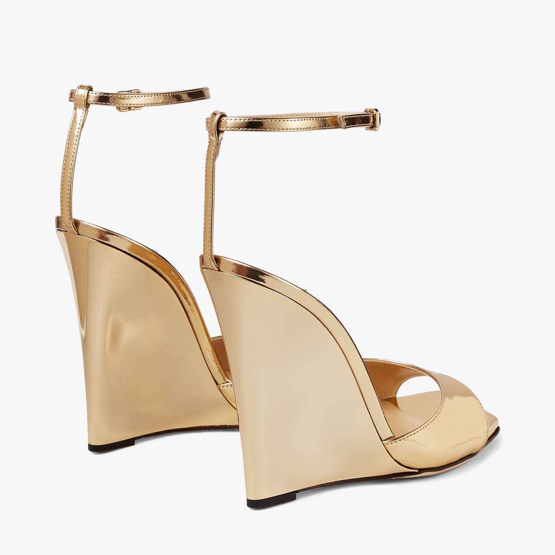 Sandales Brien 110 en cuir - Gold