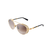 Lunettes de soleil mixtes Brigade II - Gold & Black