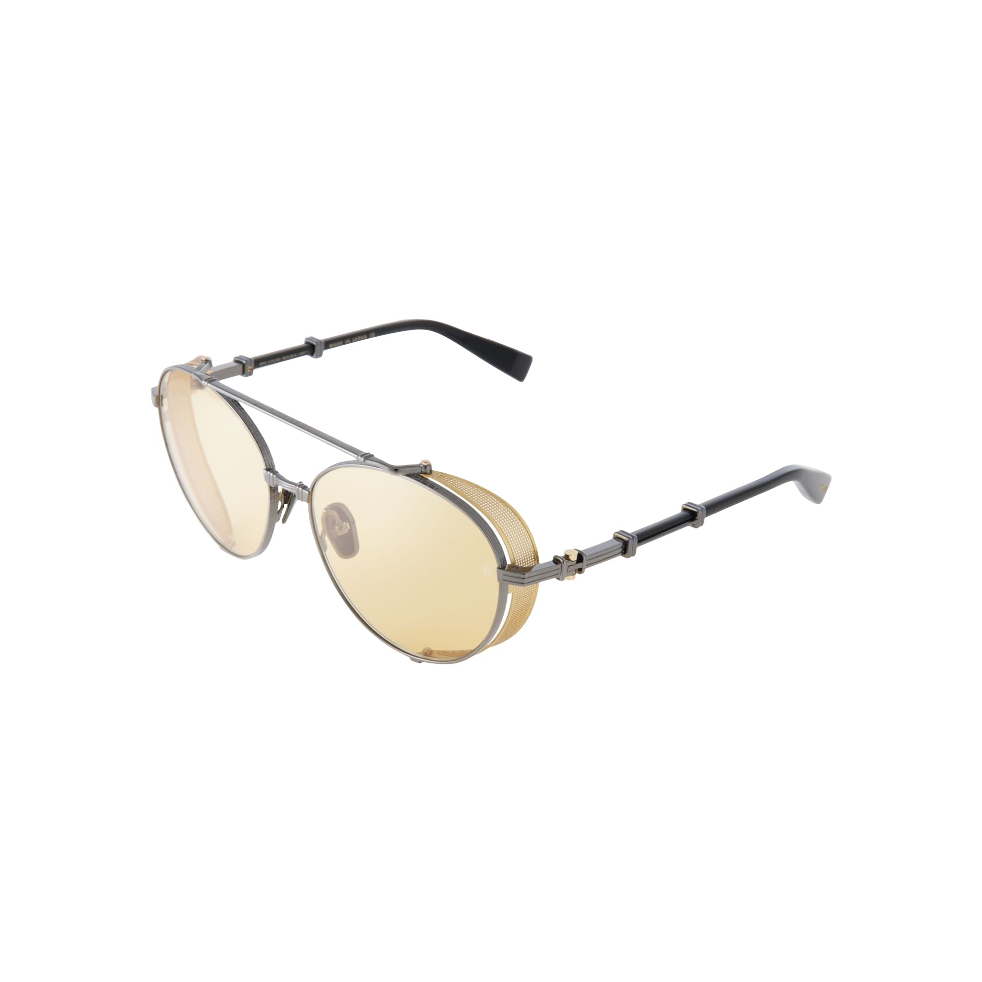 Lunettes de soleil mixtes Brigade II - Black & Gold