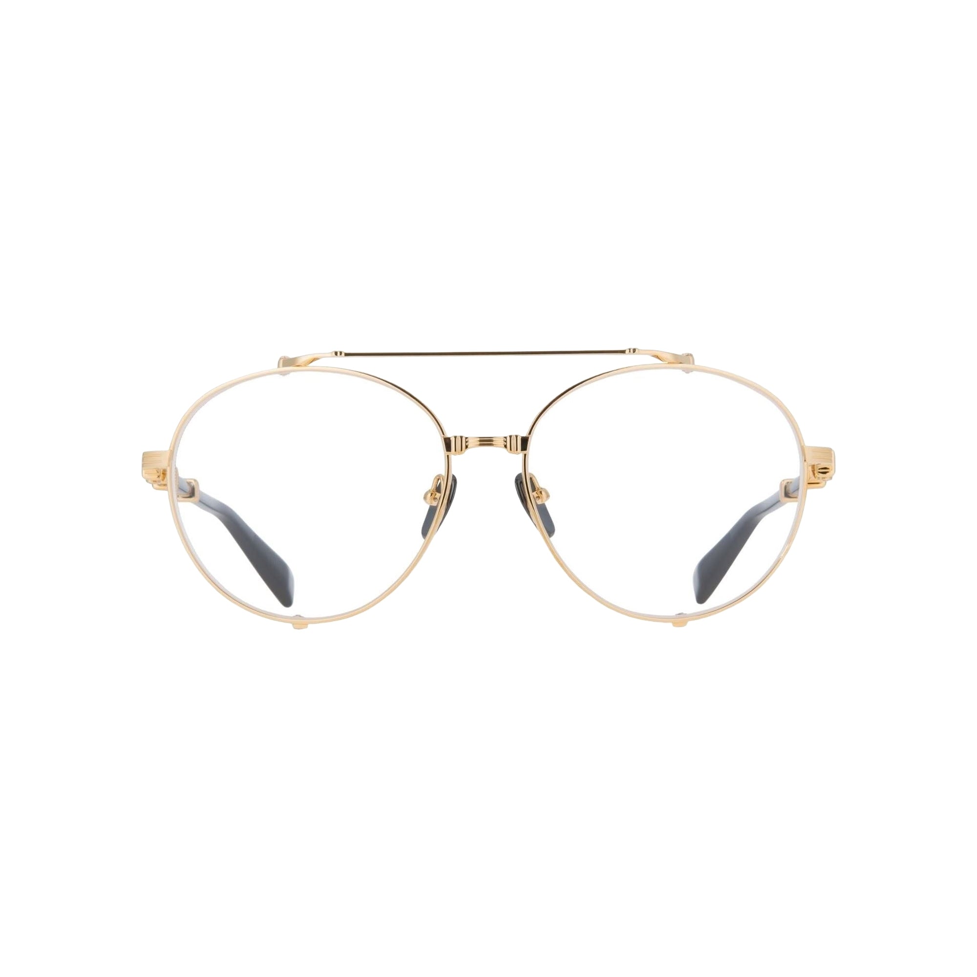 Lunettes de vue mixtes Brigade II - Gold & Black