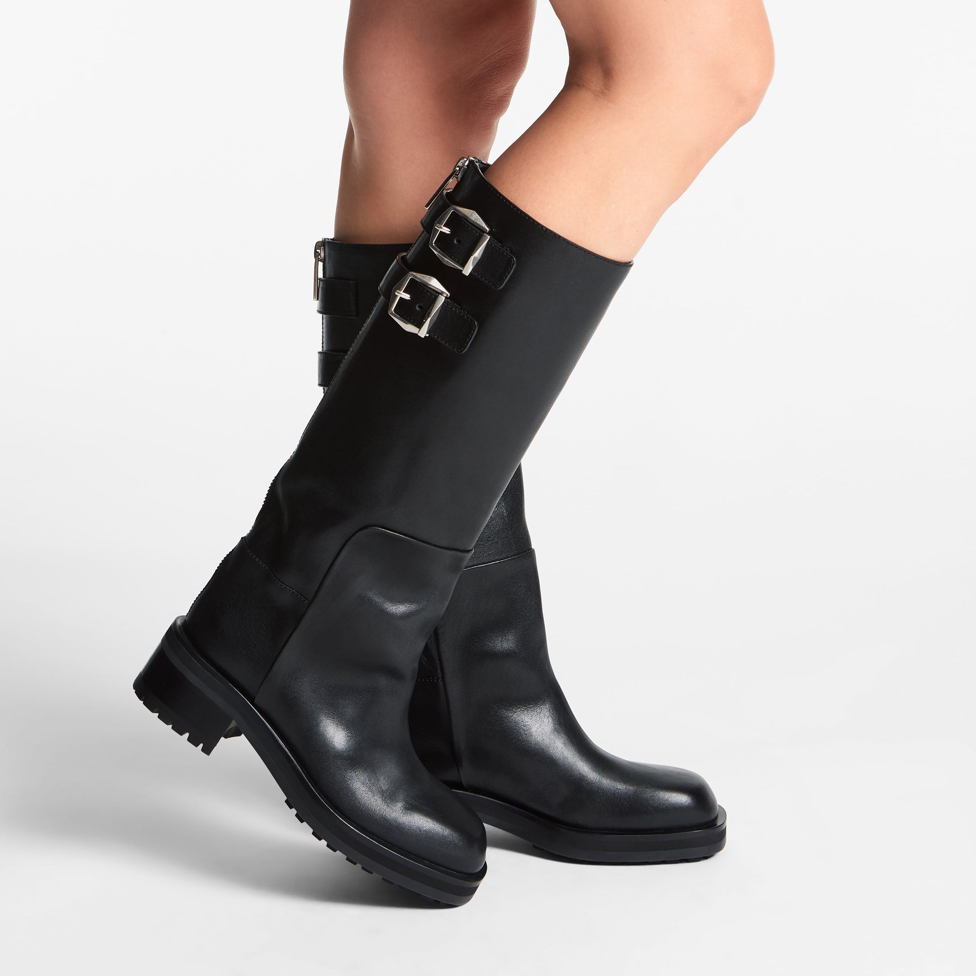 Bottes Brooklyn 50 en cuir - Black