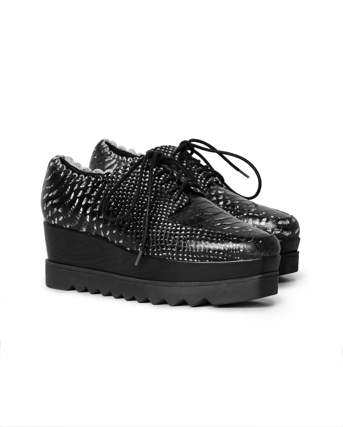 Black / Derbies Brooklyn-Sna