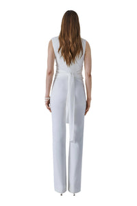 Tribeca Bridal Jumpsuit - White