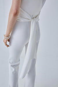 Tribeca Bridal Jumpsuit - White