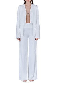 Pantalon Bridal large - White
