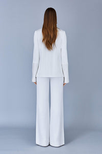 Pantalon Bridal large - White