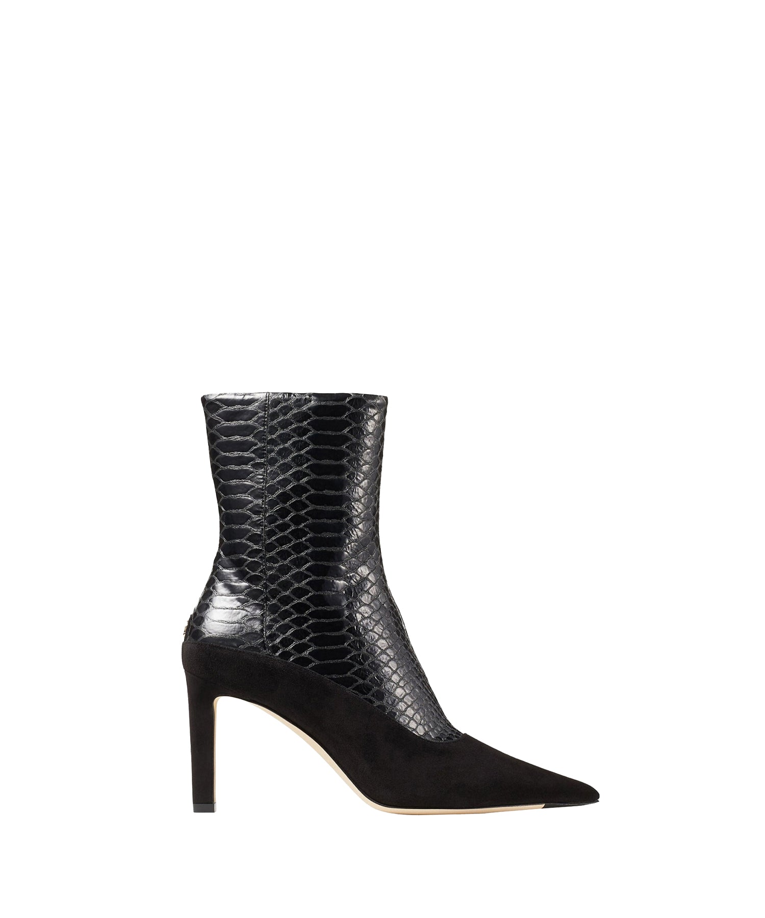Bottines Mavie 85 en cuir - Black Intense