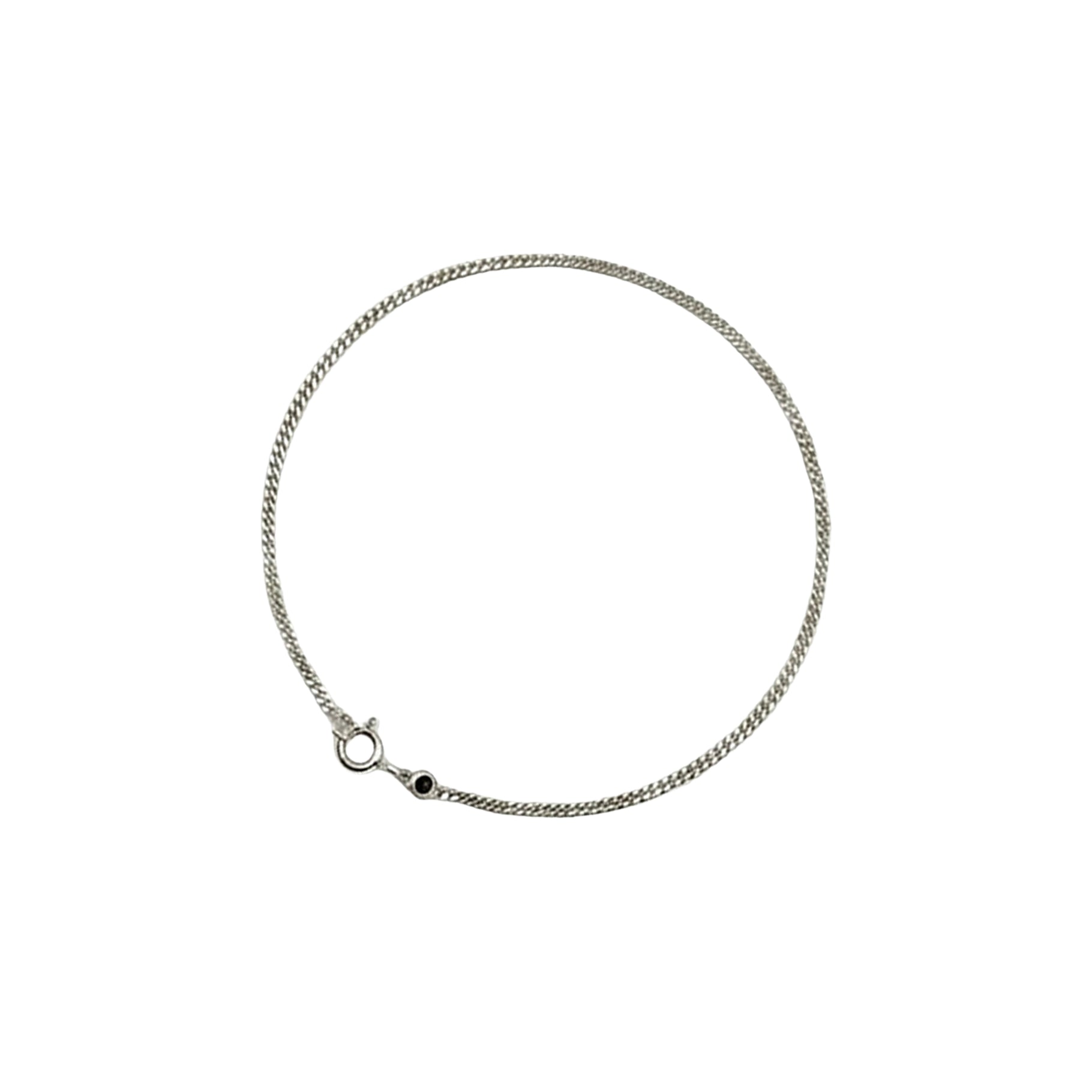 Silver Bracelet - Blue Sapphire