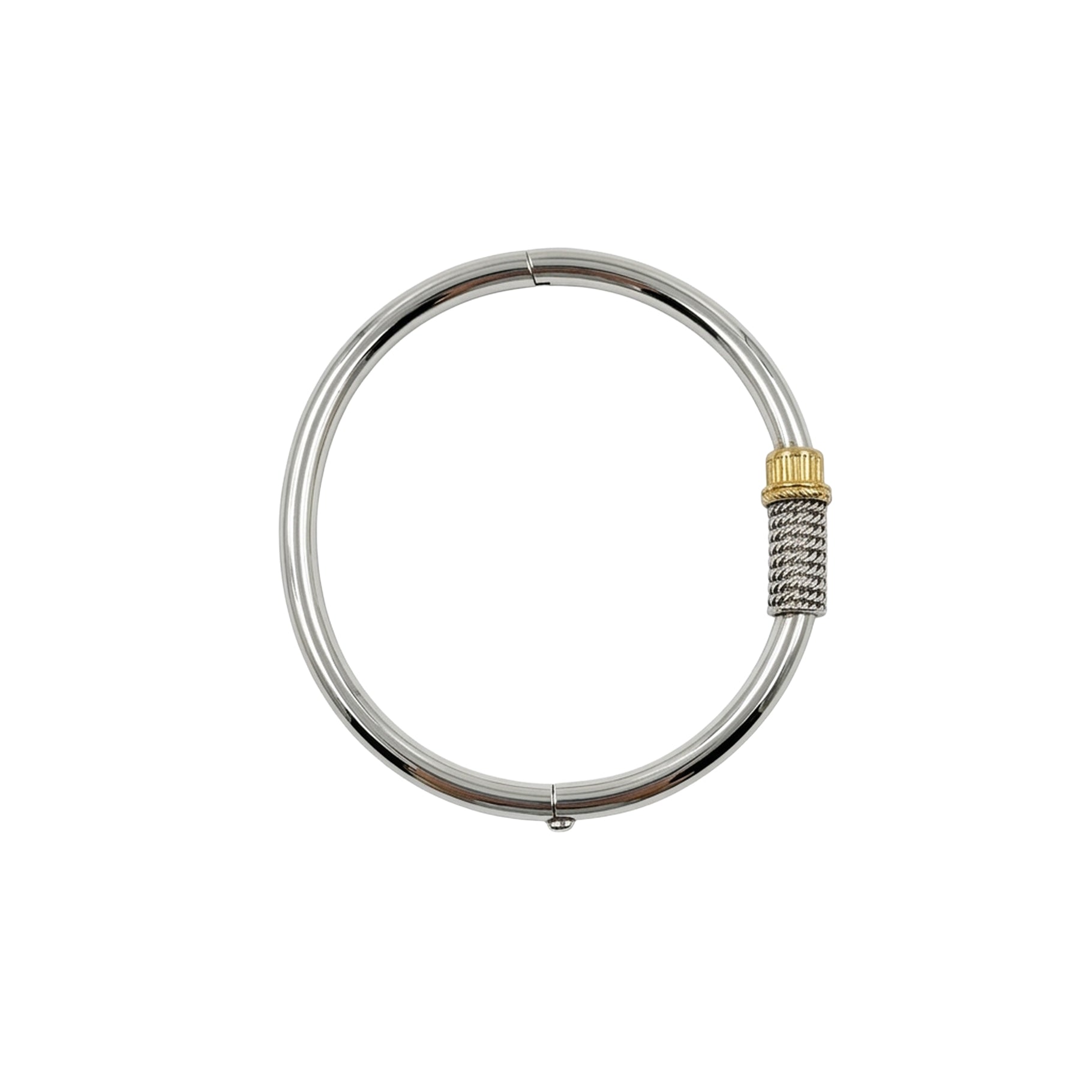 Bracelet in yellow gold and silver - Yellow Gold & Silver
