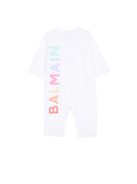 Body pour bébé en coton à logo balmain - Blanc