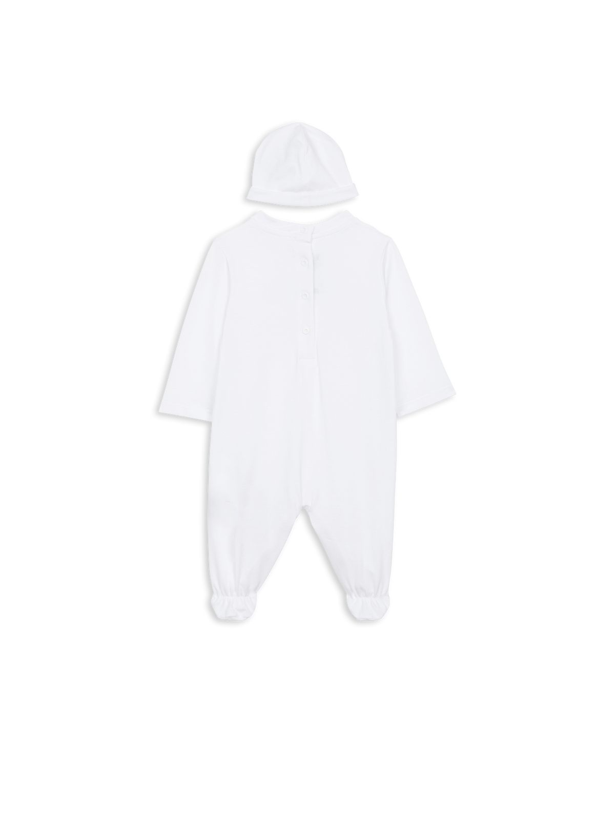 Set pour bébé en coton - Blanc