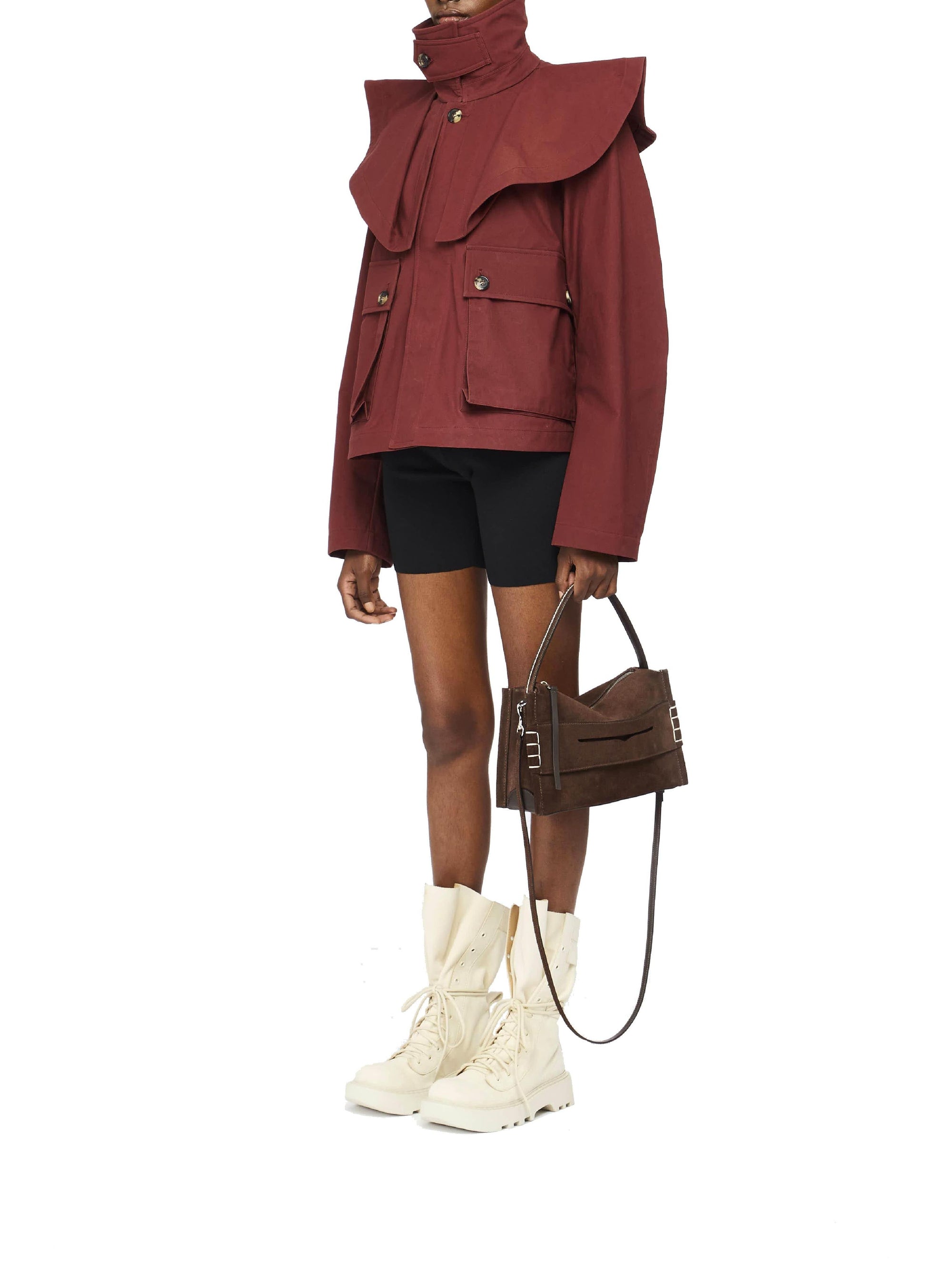 Bottes montantes en daim - Off White