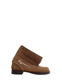 Bottines en daim - Deep Walnut
