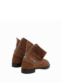 Bottines en daim - Deep Walnut