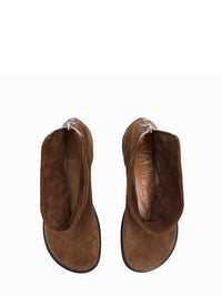 Bottines en daim - Deep Walnut