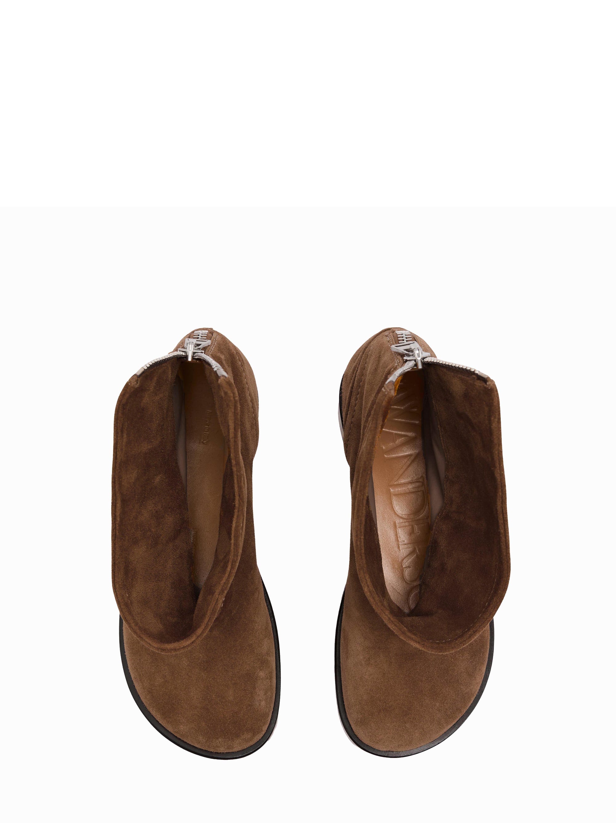 Bottines en daim - Deep Walnut