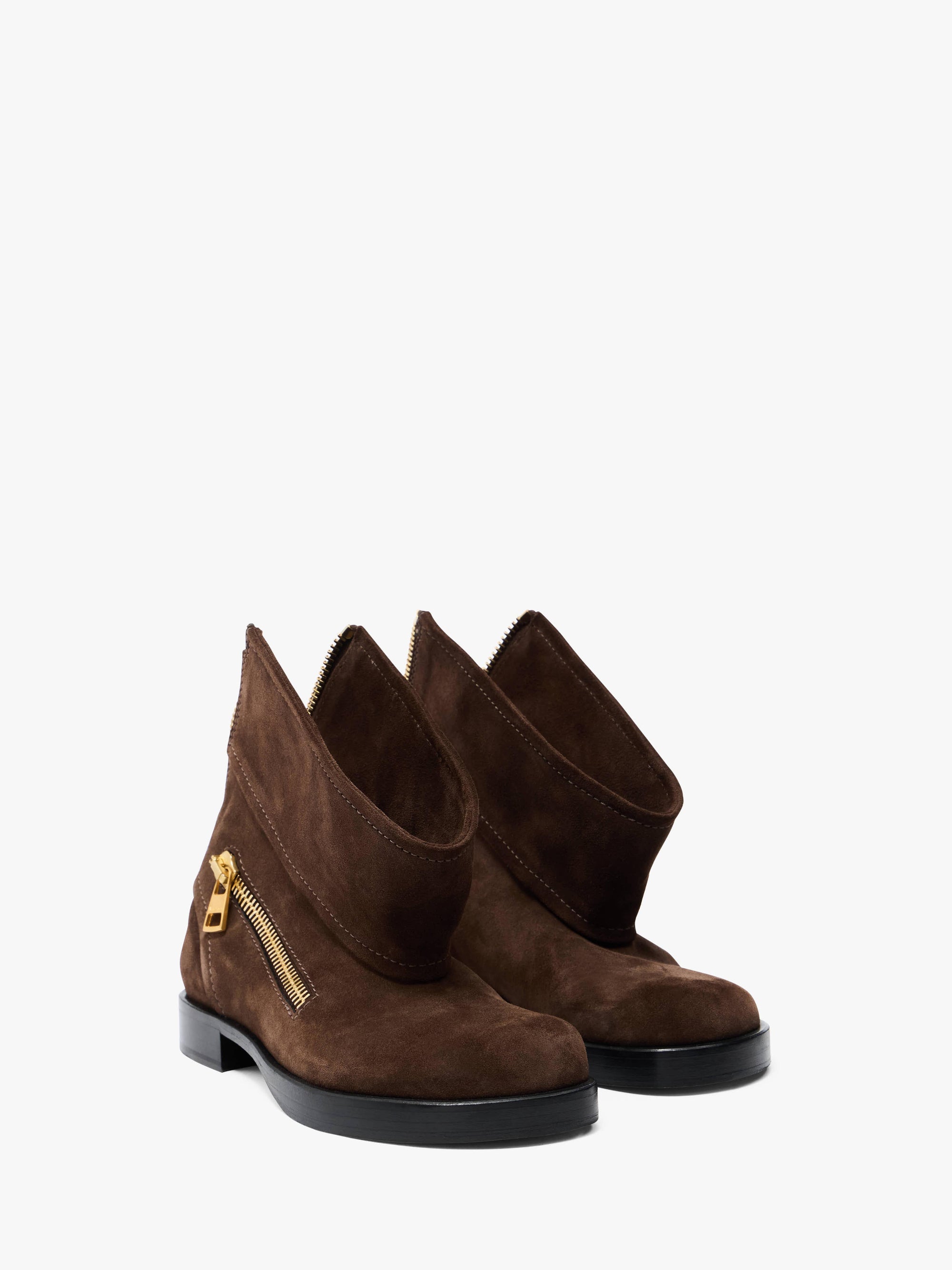 Bottes De Motard - Brown