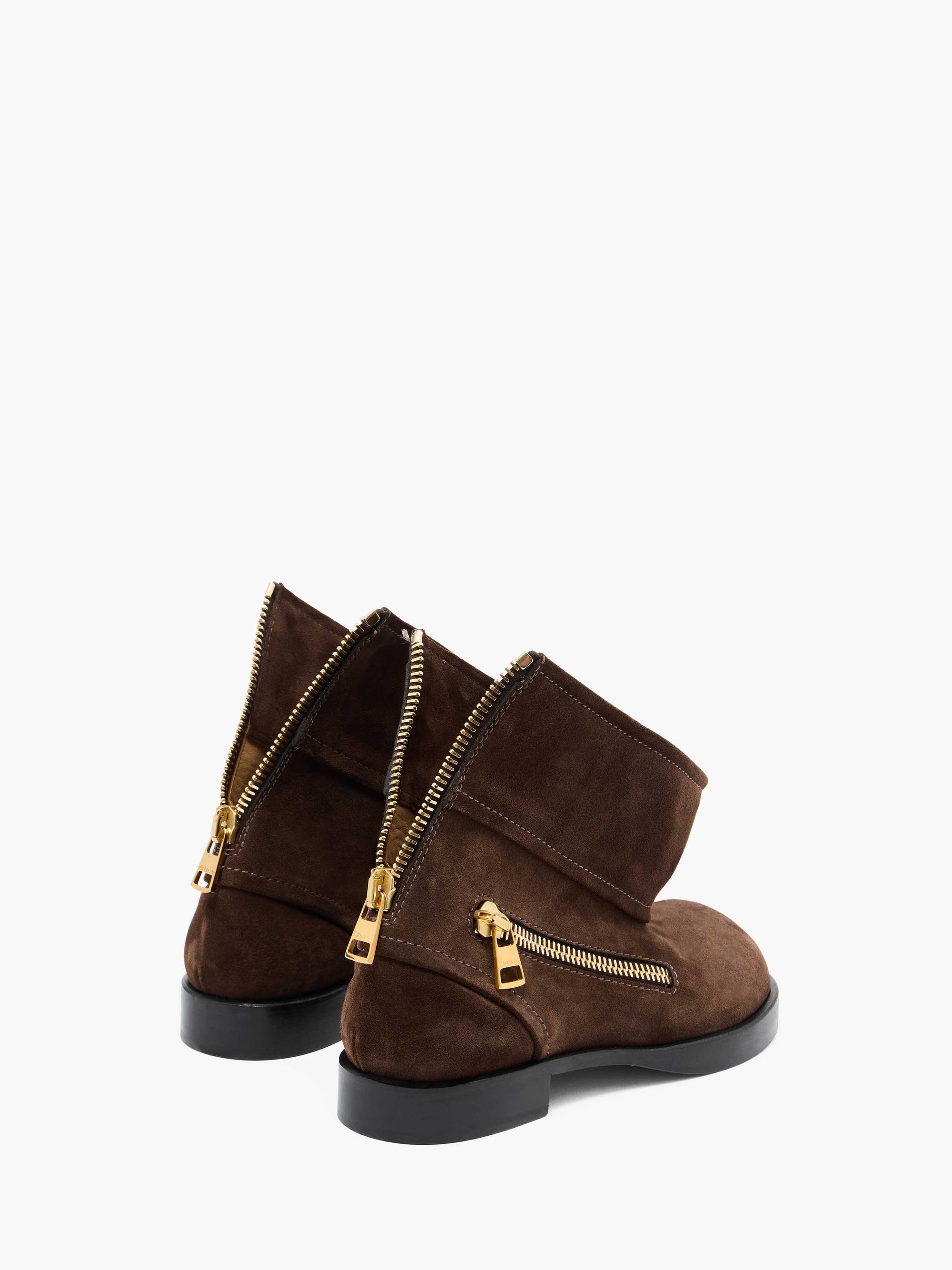 Bottes De Motard - Brown