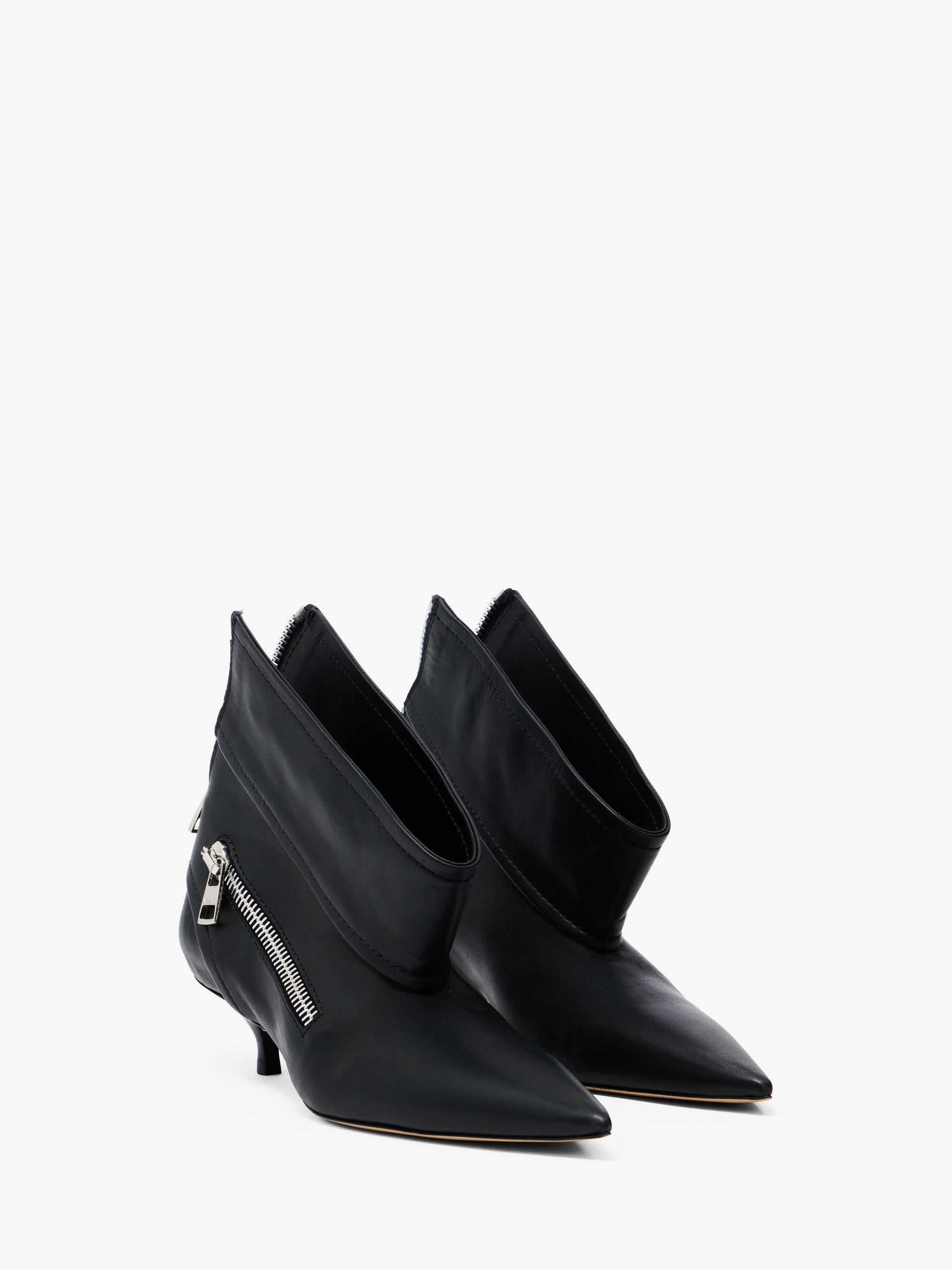 Bottines en cuir - Black