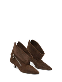 Bottes De Motard À Petit Talon F - Deep Walnut