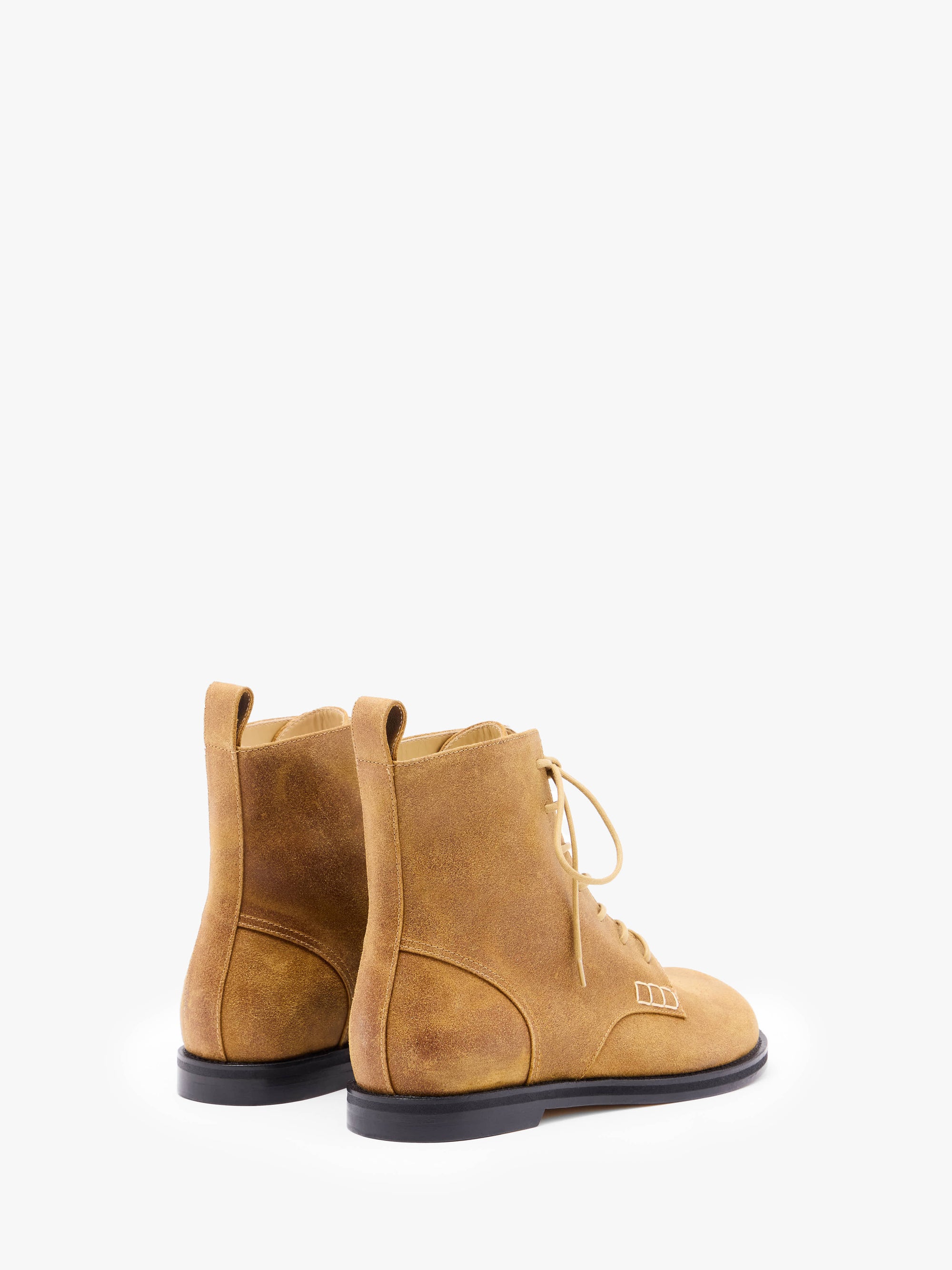 Bottines À Lacets Pour Femmes - Rust