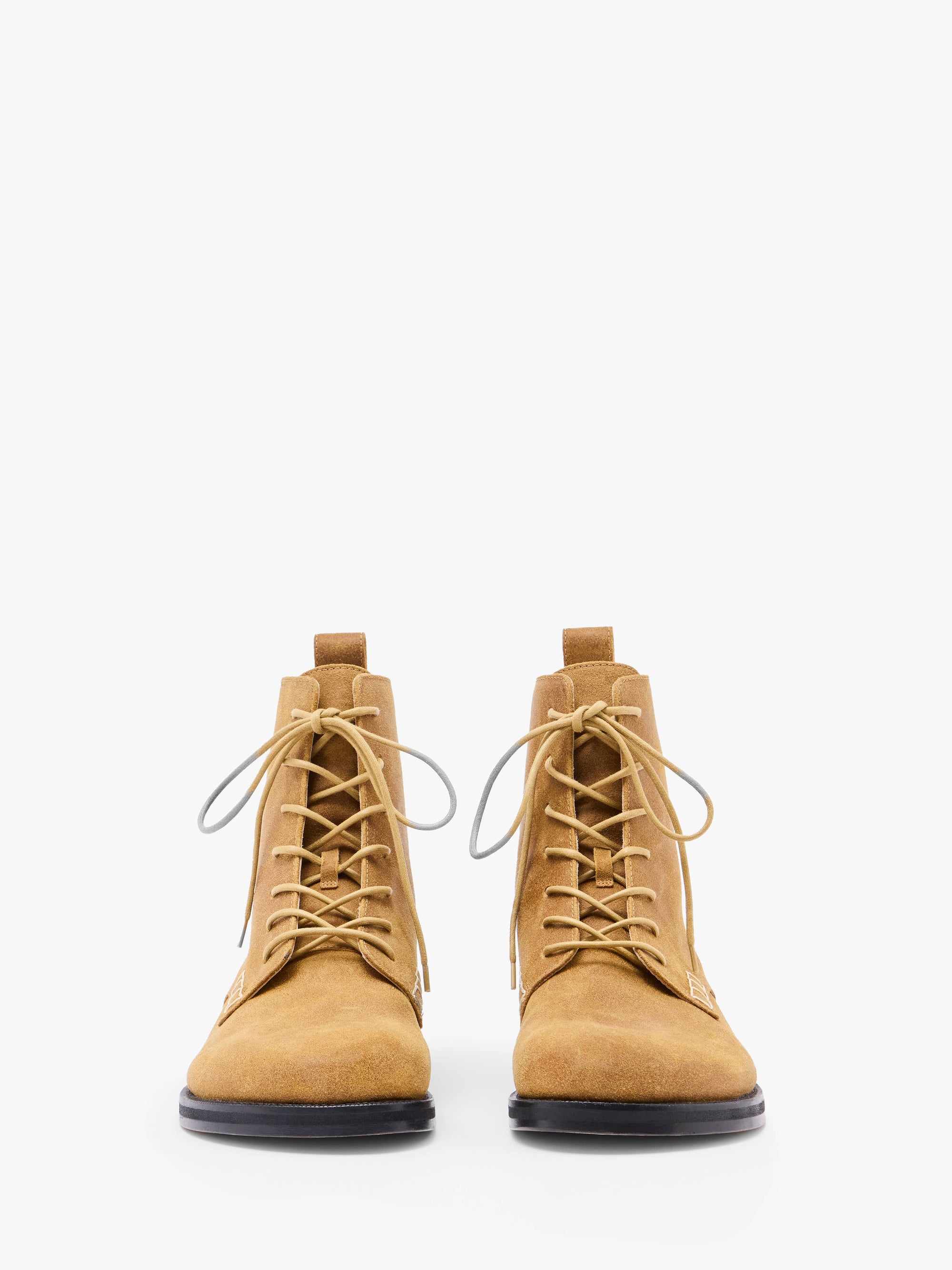 Bottines À Lacets Pour Femmes - Rust