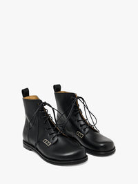 Bottines À Lacets Loafer M - Black
