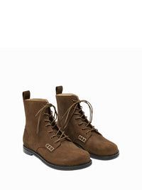 Bottines À Lacets Loafer M - Deep Walnut