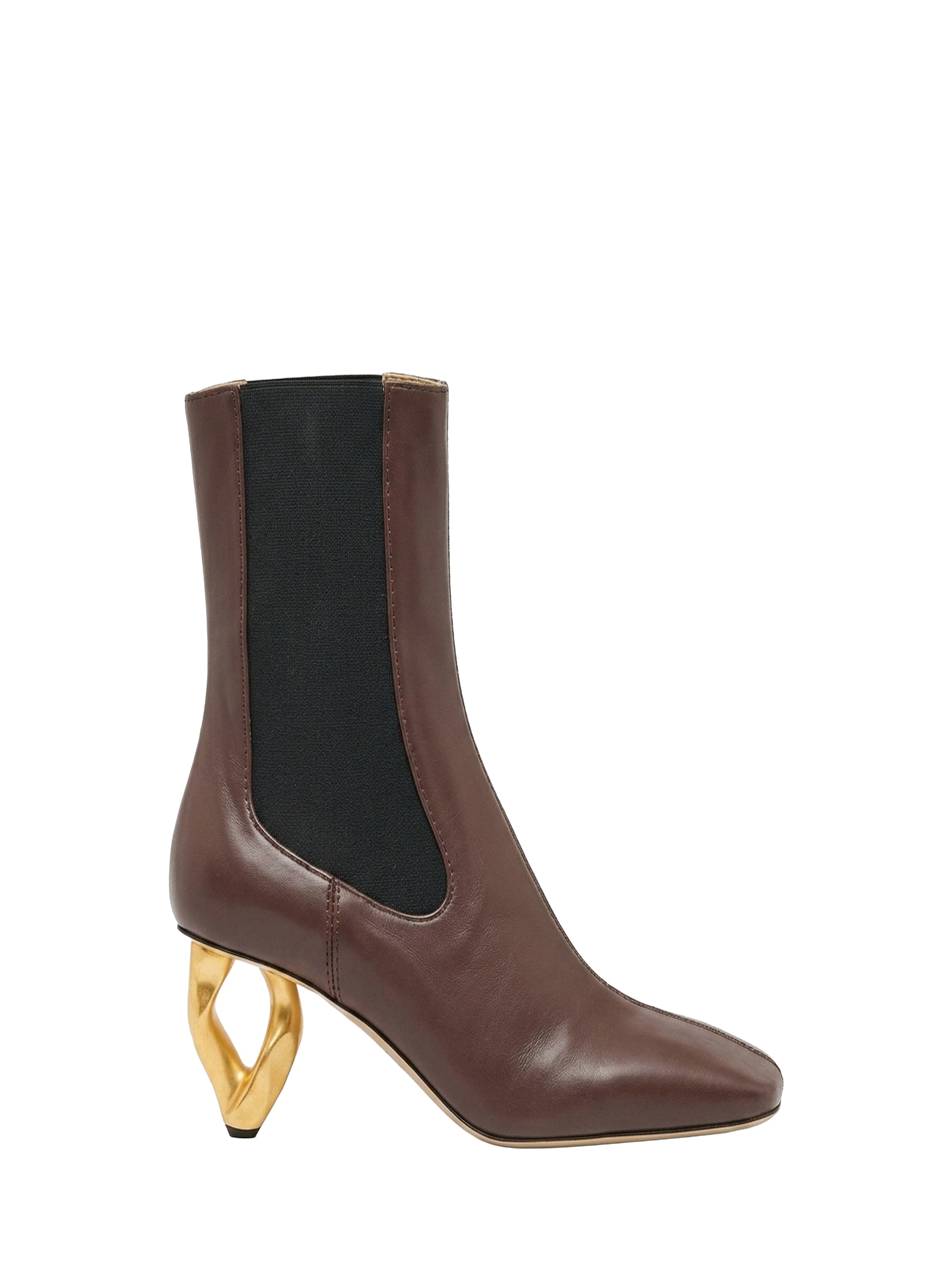 Bottines 70 en cuir - Deep Walnut