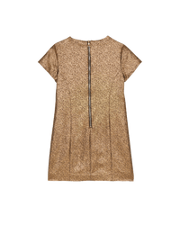 Robe tissée lurex - Or