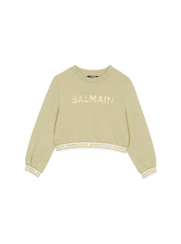Sweatshirt court - Vert