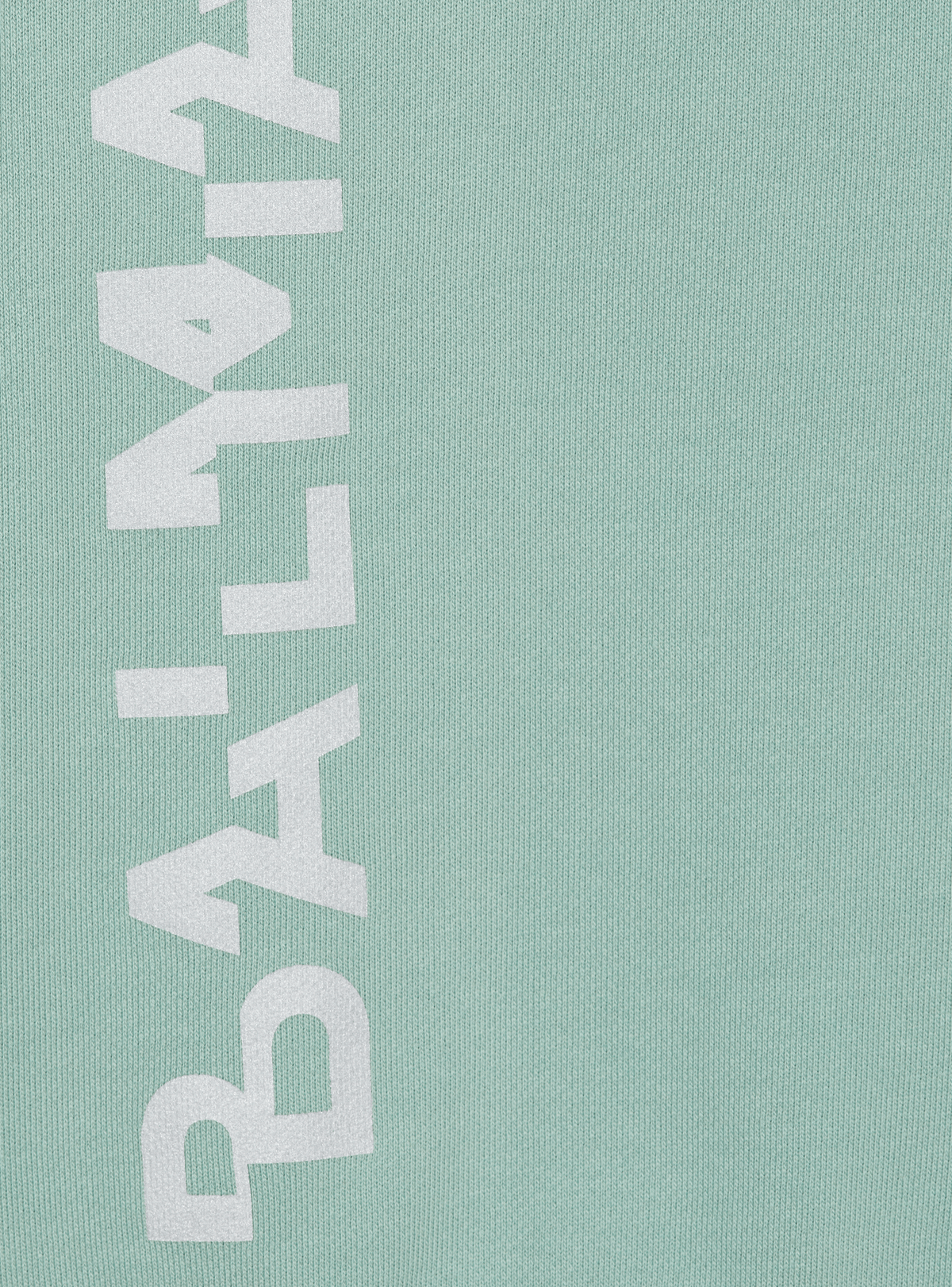 Sweat-shirt logo balmain glitter - Vert