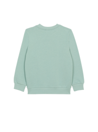 Sweat-shirt logo balmain glitter - Vert