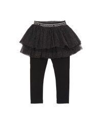 Legging danseuse - Noir & Argent