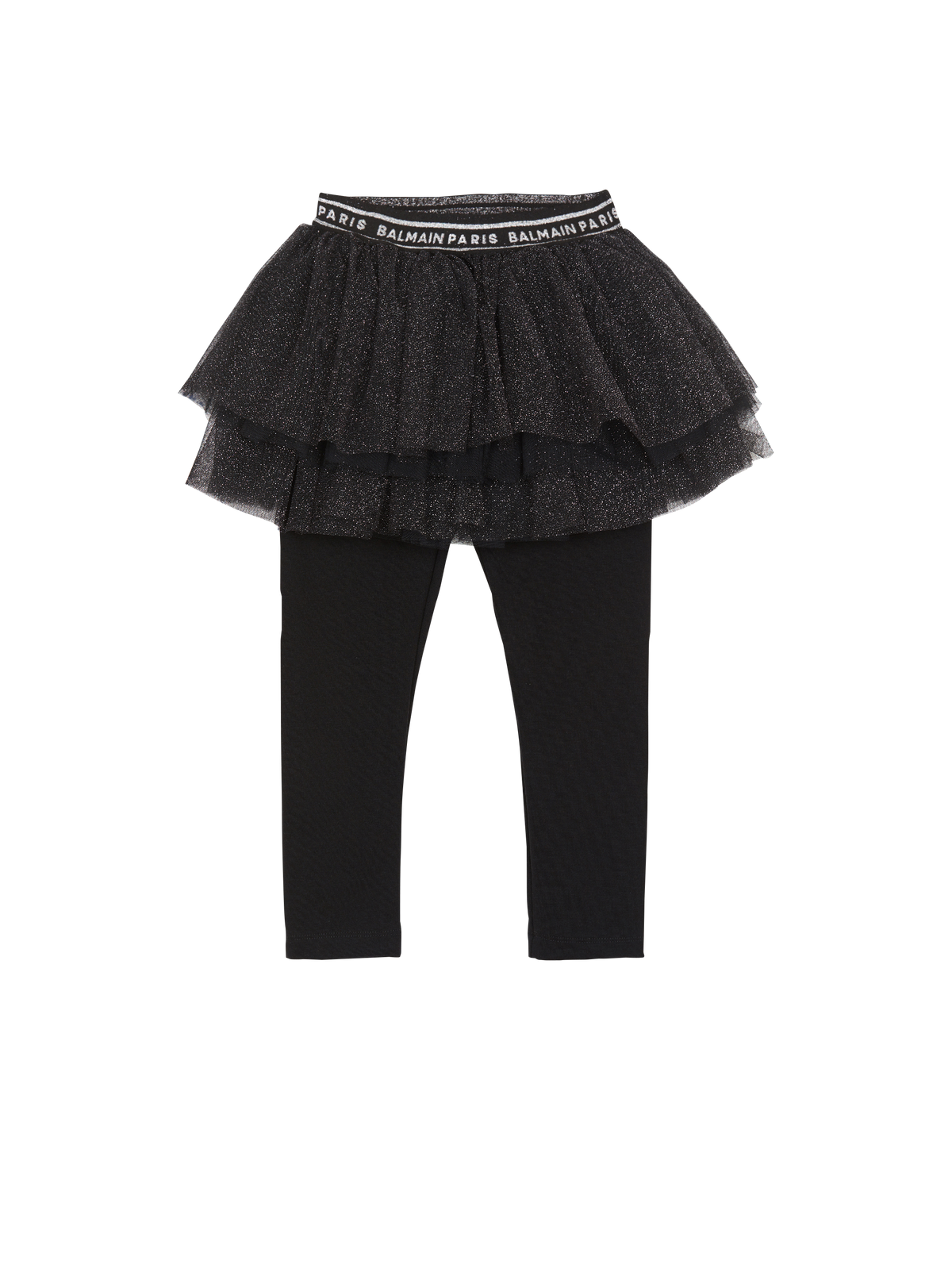 Legging danseuse - Noir & Argent