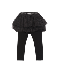 Legging danseuse - Noir & Argent