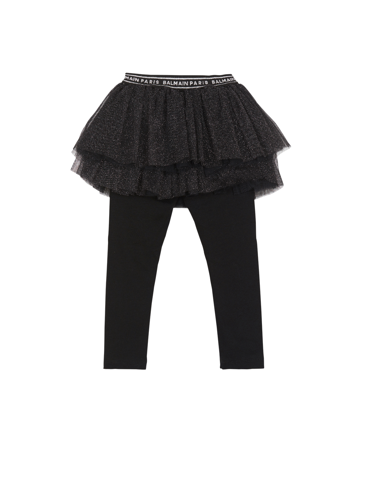 Legging danseuse - Noir & Argent